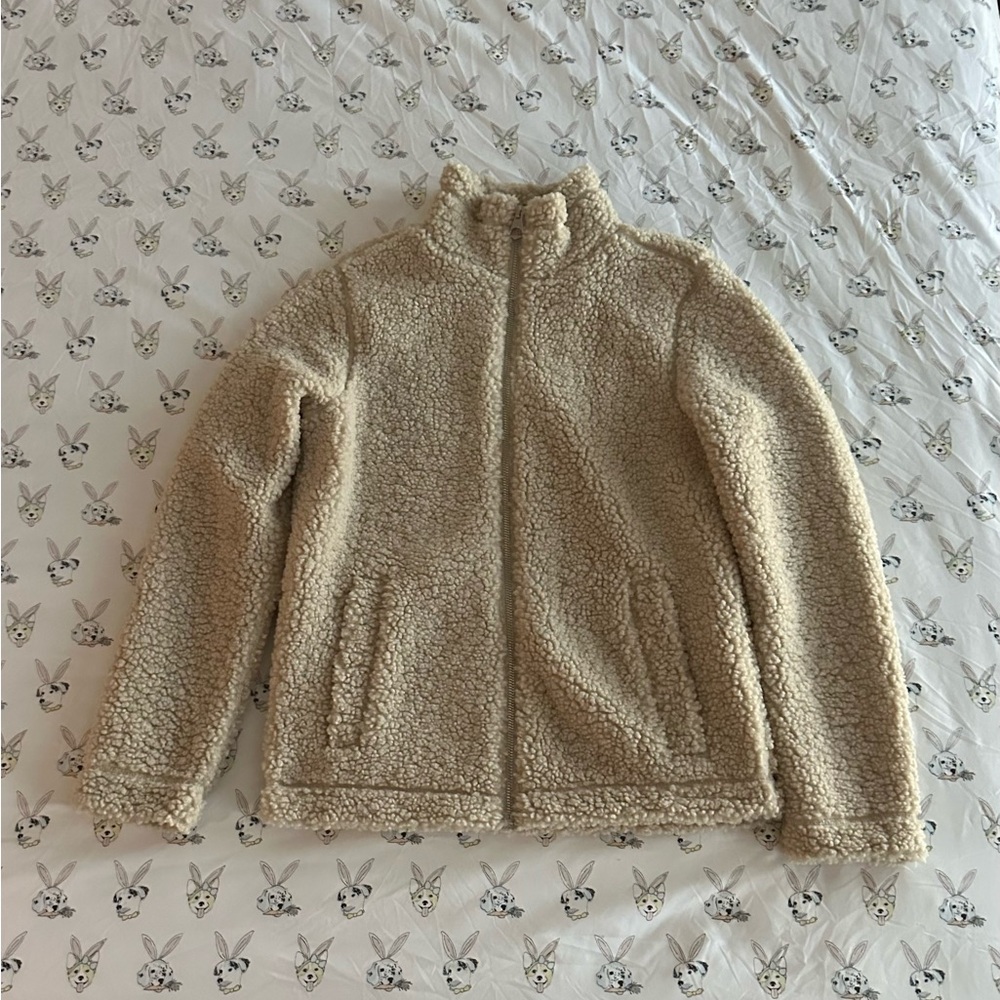 H&M Beige Sherpa Jacket